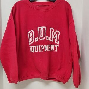 Equipment Red Sweatshirt
